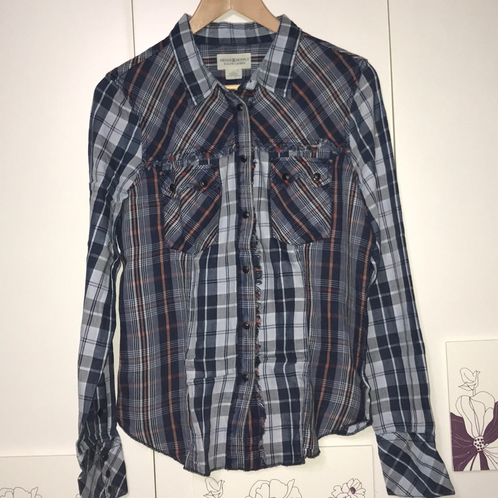 Ralph Lauren Denim&Supply button down size L NWT